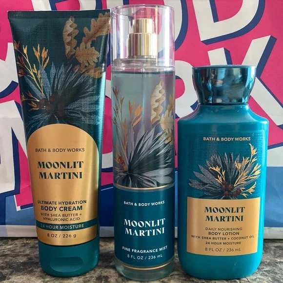 Bath & Body Works Moonlit Martini set